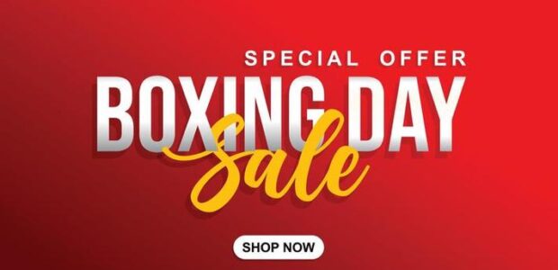 Boxing Day Sale Massive Cut Off On Hundreds Of Items